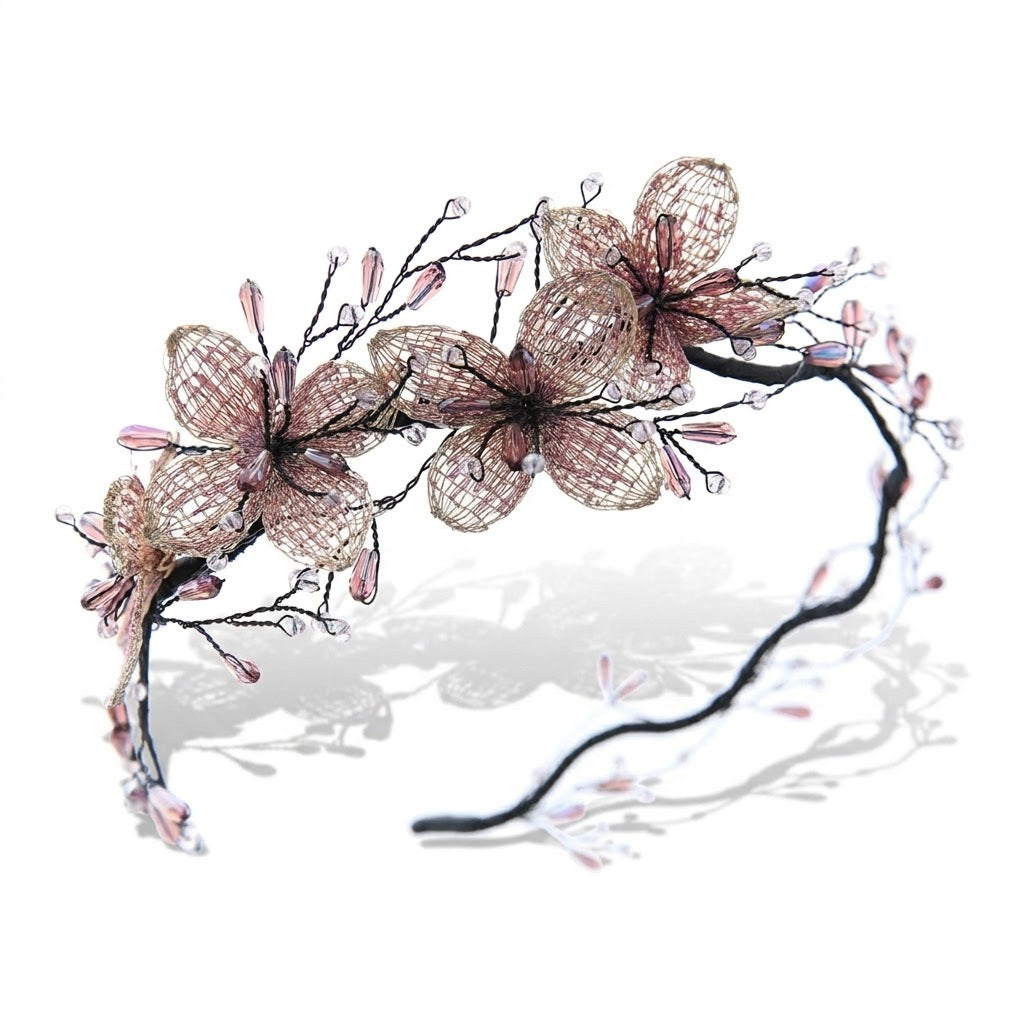 Exquisite Crystal Butterfly Headband