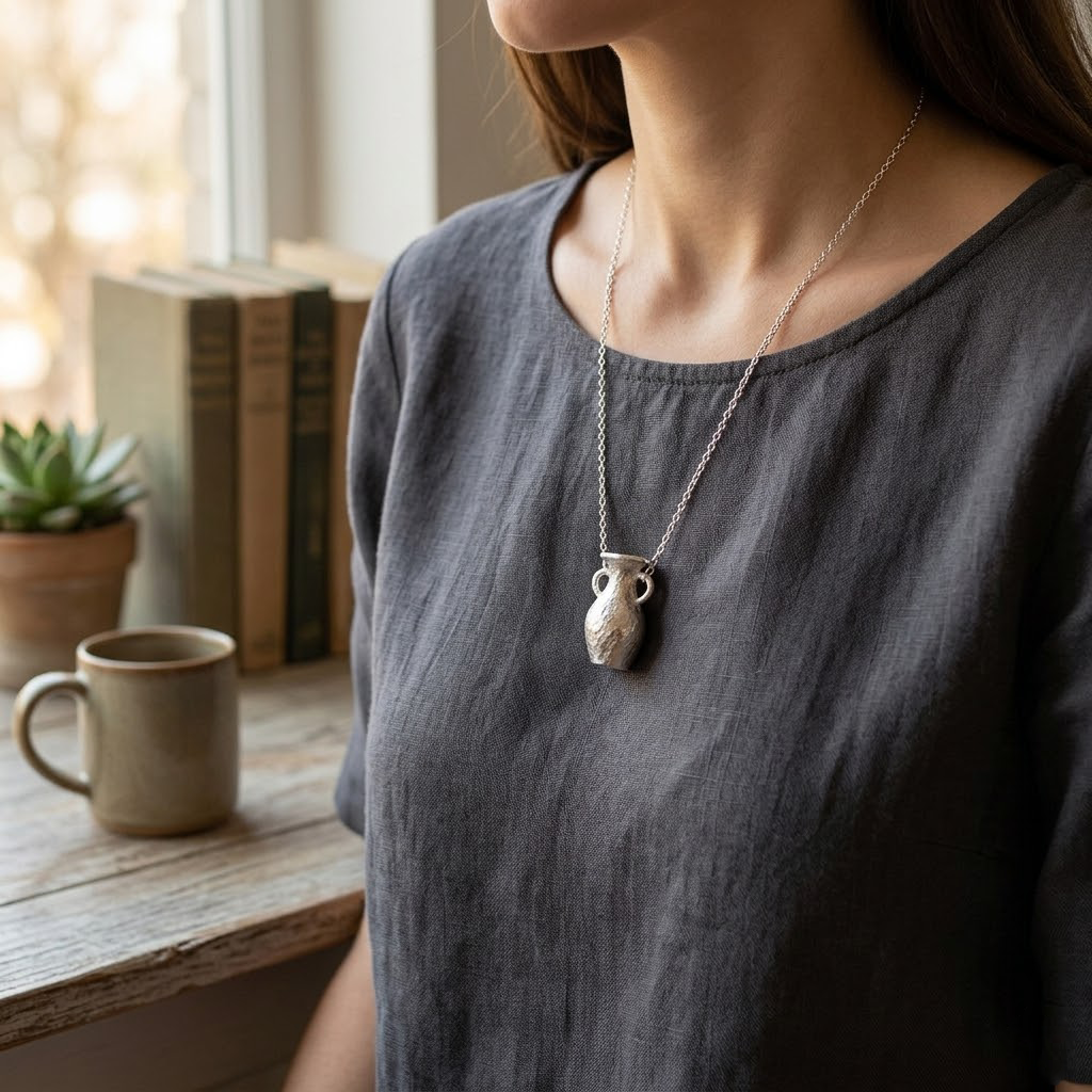 Modern Tassel Long Pendant Necklace