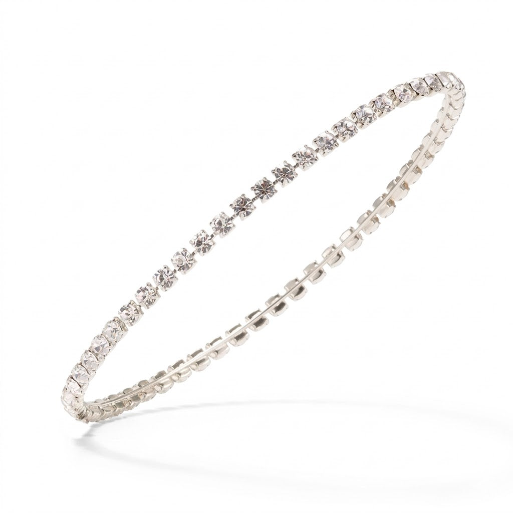 Geometric Circular Rhinestone Headband